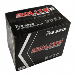 Аккумулятор Solite EFB S95R Start-Stop (80L 680A 260x173x225)