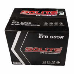 Аккумулятор Solite EFB S95R Start-Stop (80L 680A 260x173x225)