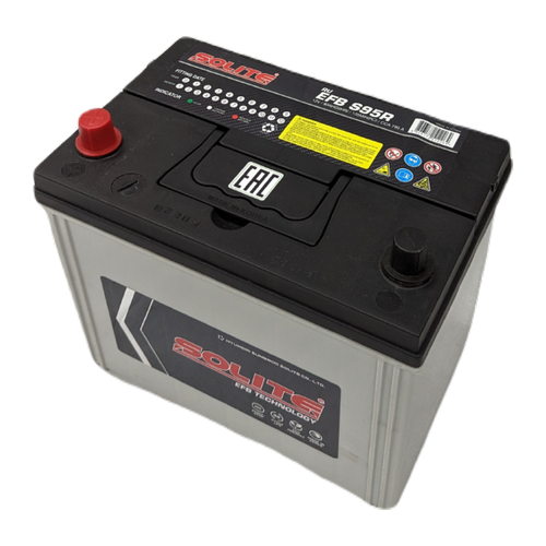 Автомобильный аккумулятор Solite EFB S95R Start-Stop (80L 680A 260x173x225)