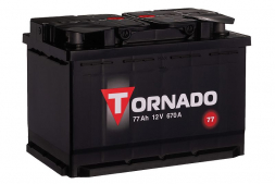 Аккумулятор Tornado 77L 550A 278x175x190