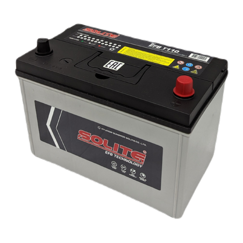 Автомобильный аккумулятор Solite EFB T110 Start-Stop (90R 880A 306x173x225)