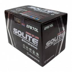 Аккумулятор Solite EFB 70 Ач 680A обр. пол. (278х175х190) Start-Stop