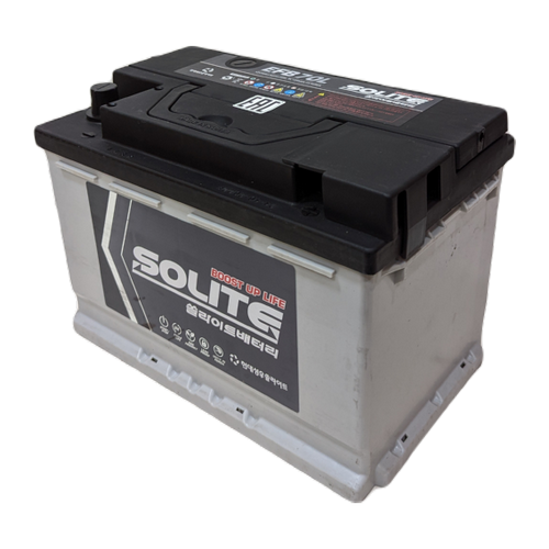Автомобильный аккумулятор Solite EFB 70 Ач 680A обр. пол. (278х175х190) Start-Stop
