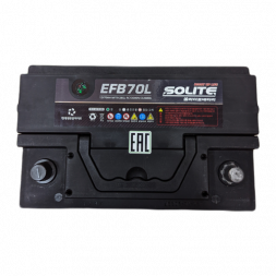 Аккумулятор Solite EFB 70 Ач 680A обр. пол. (278х175х190) Start-Stop