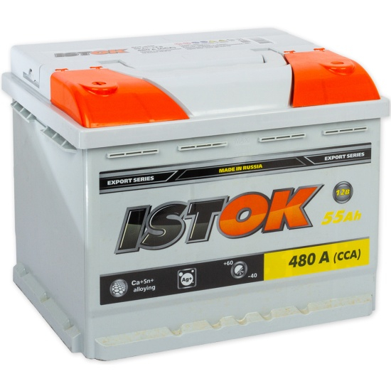 Автомобильный аккумулятор ISTOK 55L 450A (242x175x190)