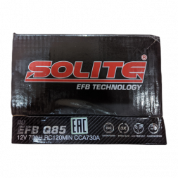 Аккумулятор Solite Q85 70 Ач 730A обр. пол. (230x173x225) EFB Start Stop