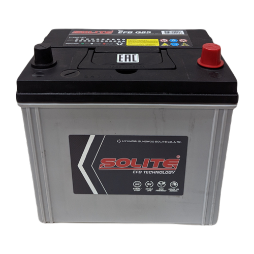 Автомобильный аккумулятор Solite Q85 70 Ач 730A обр. пол. (230x173x225) EFB Start Stop