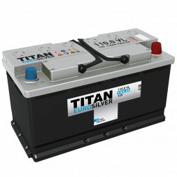 Аккумулятор Titan Euro Silver 110 Ач 930A обр. пол. (353x175x190) 6СТ-110.0 VL