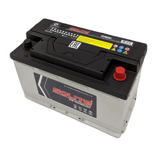 Автомобильный аккумулятор Solite EFB 80 Ач 740A обр. пол.  (315x175x190) Start Stop
