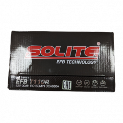 Аккумулятор Solite EFB T110R Start-Stop (90L 880A 306x173x225)