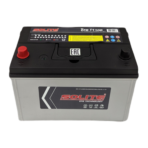 Автомобильный аккумулятор Solite EFB T110R Start-Stop (90L 880A 306x173x225)