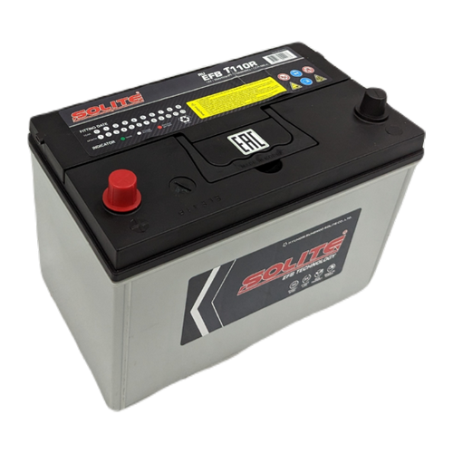Автомобильный аккумулятор Solite EFB T110R Start-Stop (90L 880A 306x173x225)