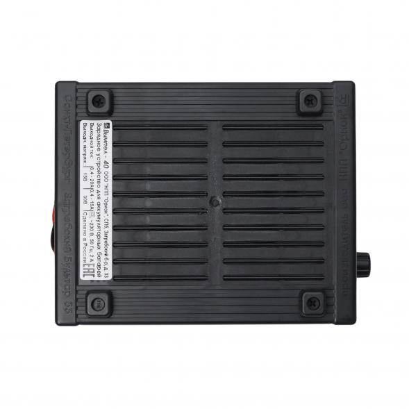 Зарядное устройство Вымпел 40 (автомат, 0-20А, 12/24В стрел. амперм)