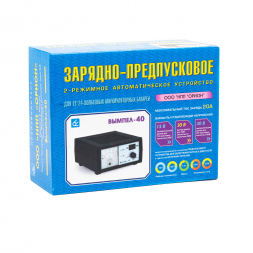 Зарядное устройство Вымпел 40 (автомат, 0-20А, 12/24В стрел. амперм)