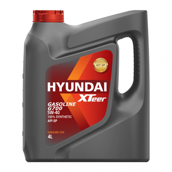 Масло моторное Hyundai XTeer G700 5W-40 SN 4 л (1041136) синтетическое