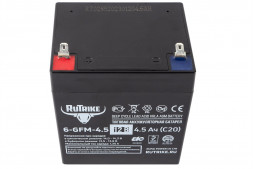 Тяговый аккумулятор RuTrike 6-GFM-4,5 (90х70х106) 12V 4,5 Ач C20