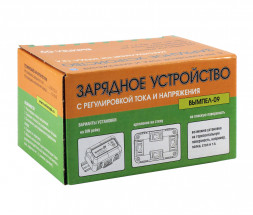 Зарядное устройство Вымпел 09 (автомат, 0.25-1.2А, 12-16В, 0.8-20Ач с рег. ток. и напряж.)