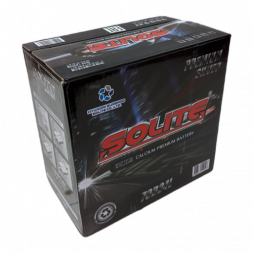 Аккумулятор Solite Silver 70B24L 59 Ач 520А обр. пол. (236x128x220) узкие кл.