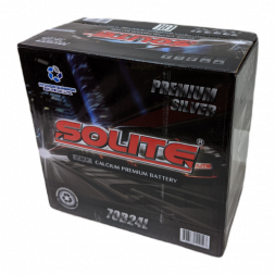 Аккумулятор Solite Silver 70B24L 59 Ач 520А обр. пол. (236x128x220) узкие кл.