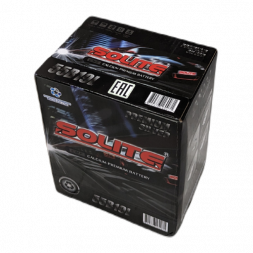 Аккумулятор Solite Silver 55B19L 50 Ач 410А обр. (187x127x219) с бортиком