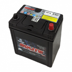 Аккумулятор Solite Silver 55B19L 50 Ач 410А обр. (187x127x219) с бортиком