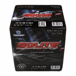 Аккумулятор Solite Silver 55B19L 50 Ач 410А обр. (187x127x219) с бортиком