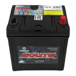 Аккумулятор Solite Silver 55B19L 50 Ач 410А обр. (187x127x219) с бортиком