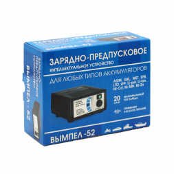 Зарядное устройство Вымпел 52 (автомат, 0,5-20А, 0,5-18В, 4-450Ач, жк индикатор)