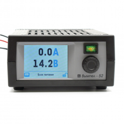 Зарядное устройство Вымпел 52 (автомат, 0,5-20А, 0,5-18В, 4-450Ач, жк индикатор)