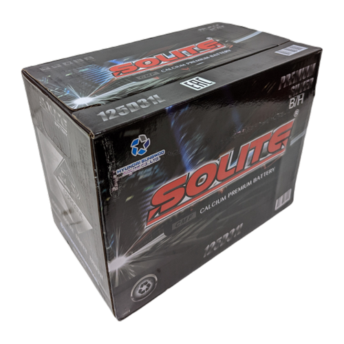Автомобильный аккумулятор Solite Silver 125D31L BH  110 Ач 850А обр. пол. (301x175x220) с бортиком