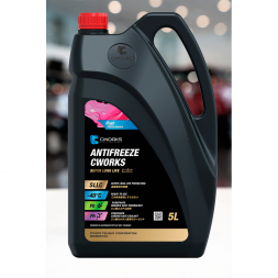 Антифриз CWORKS A410R1005 Super Long Life 5л розовый